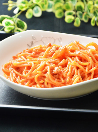 Spaghetti with Tomatoes recipe