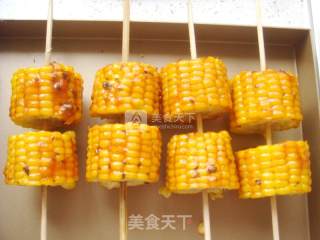 Sauce-flavored Grilled Corn [oven Version] recipe