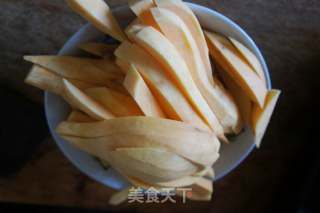 Grilled French Fries with Burnt Outside and Sticky Inside recipe