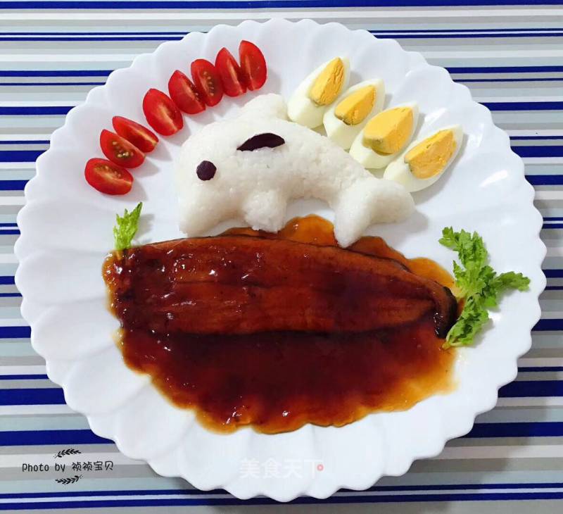 Eel Dolphin Rice#夏懒人饭# recipe