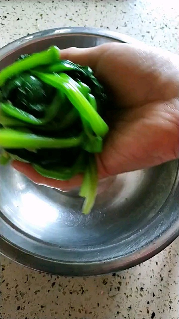 No Oleic Acid Cool Spinach Vermicelli recipe