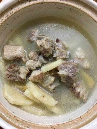 Pork Ribs and Kudzu Soup recipe