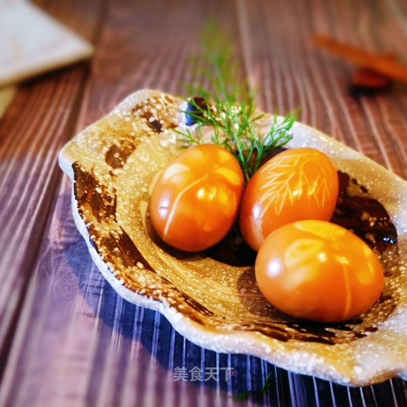 Stamped Marinated Egg recipe