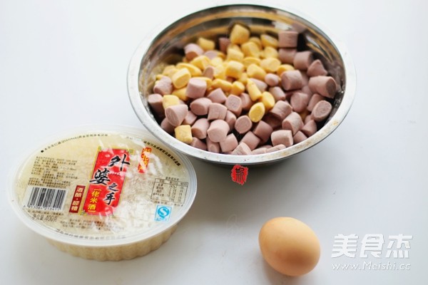 Distilled Two-color Potato Balls recipe