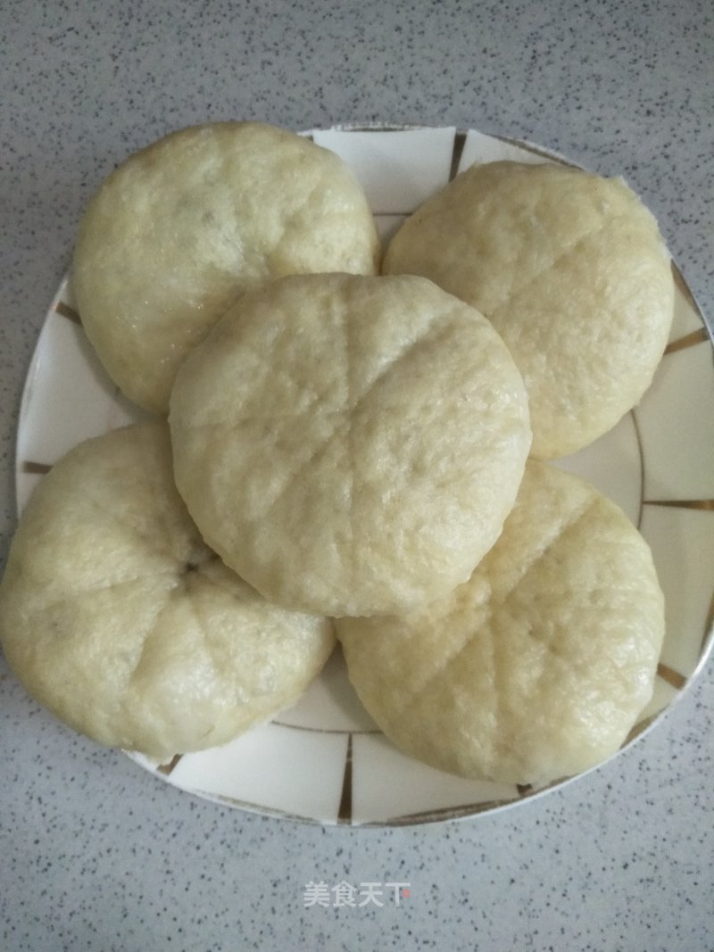 Millet Noodle Bean Paste Buns recipe