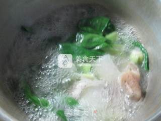 Green Vegetables and Winter Melon Soup recipe