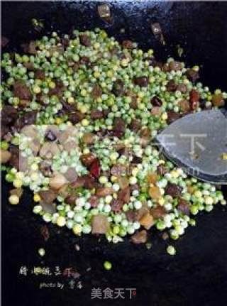 [bacon Season] Bacon Diced Peas recipe