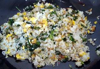 #春食野菜香# Dandelion Egg Fried Rice recipe