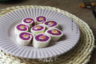 Cinnamon Purple Potato Yam Roll recipe