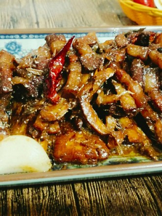 Stir-fry Braised Octopus recipe