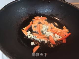 Fried Snow Peas with Mushrooms recipe