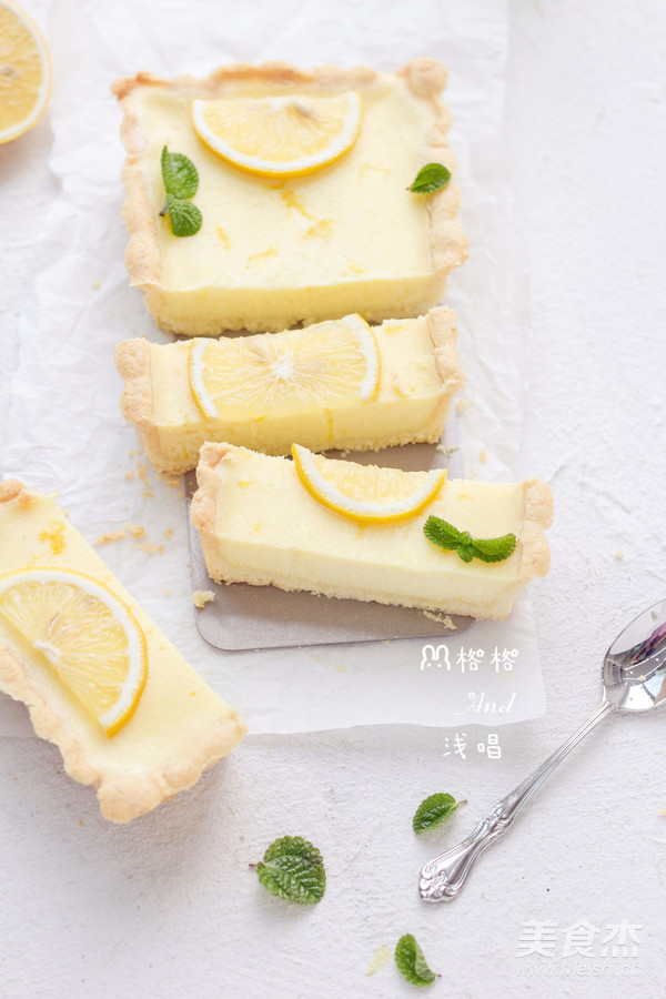 Refreshing Lemon Cheese Tart recipe
