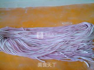 Two-color (ab Version) Vegetable Noodles recipe