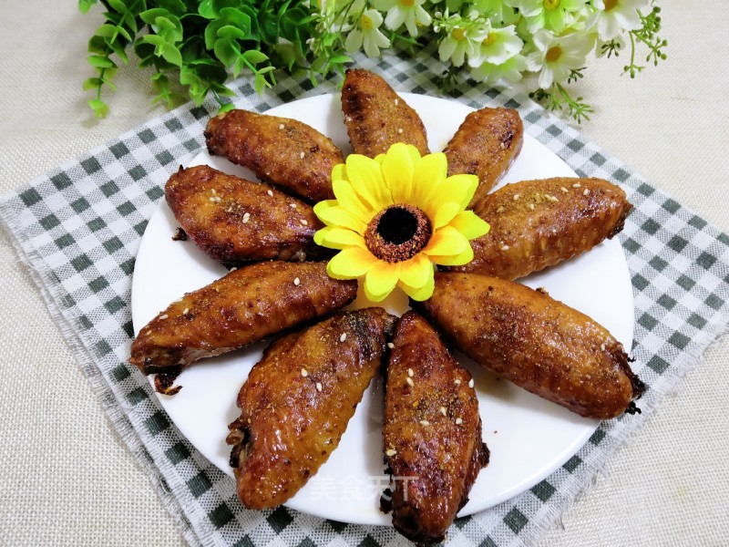 #炉菜#roasted Chicken Wings with Marinade recipe