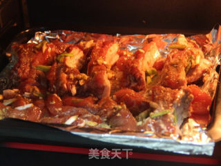 Garlic Roasted Pork Ribs recipe