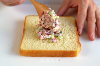 Super Cute and Super Cute Bear Pocket Sandwich recipe