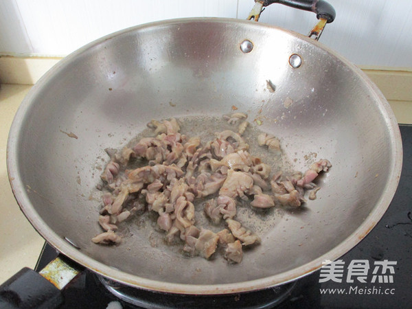 Stir-fried Chicken Gizzards recipe