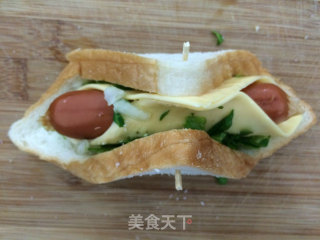 #4th Baking Contest and is Love to Eat Festival# One Bread and Two Types of Sandwiches, My Breakfast is Not The Same recipe