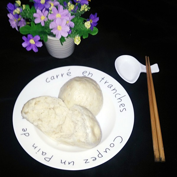 Oatmeal Whole Wheat Flour Steamed Buns recipe