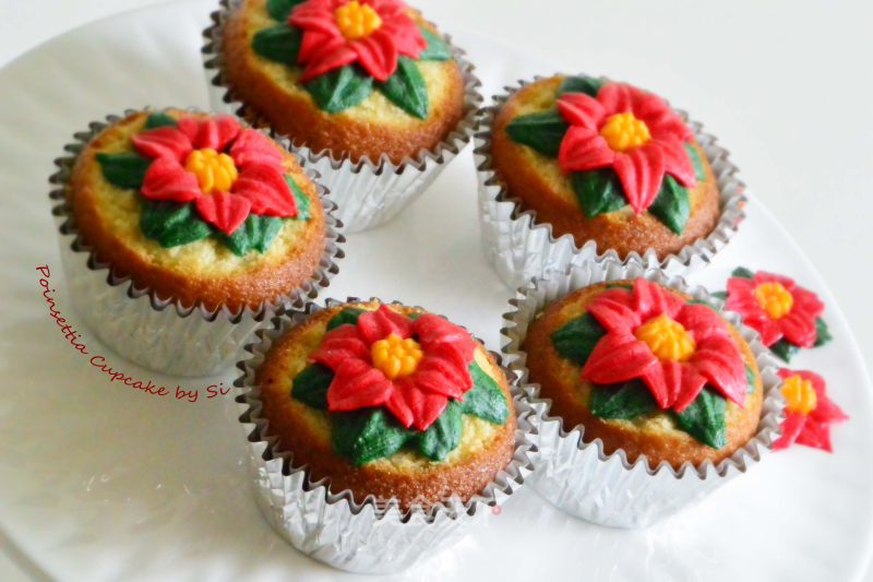 Christmas Red Cupcakes recipe