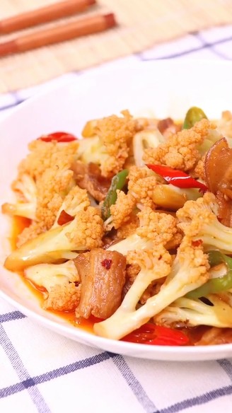 Home-style Stir-fried Cauliflower recipe