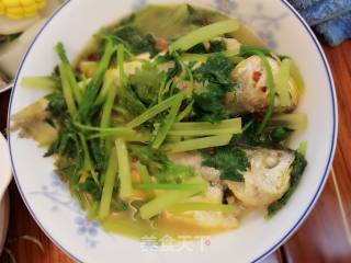 Parsley Boiled Yellow Croaker recipe