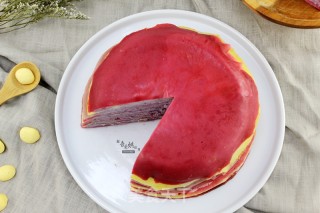 Taro Paste Gradient Melaleuca Cake recipe