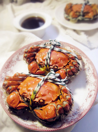 Steamed Hairy Crab｜original recipe
