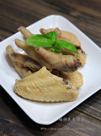 Braised Chicken Wings and Chicken Feet recipe