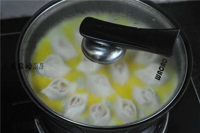 Fried Dumplings with Butterflies and Eggs recipe