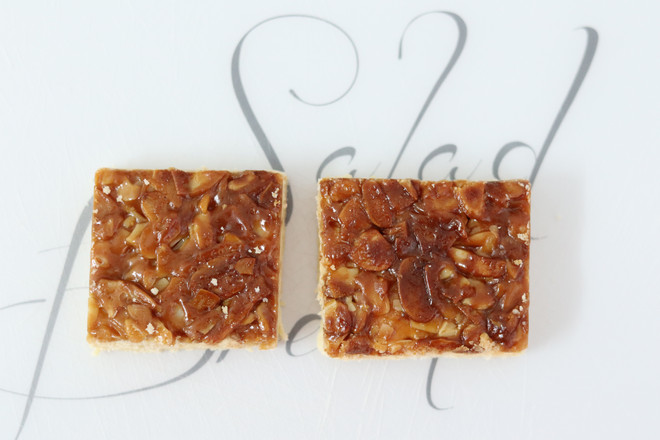 French Caramel Almond Crisp recipe