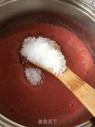 Strawberry Yam Puree recipe