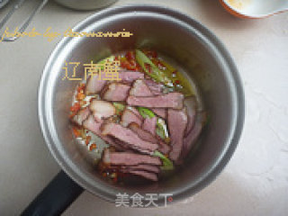 Huaishan Stir-fried Bacon recipe