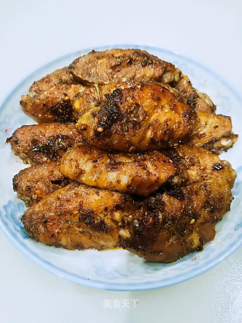Secret Grilled Chicken Wings recipe