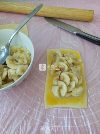 #aca Baking Star Competition# Pocket Banana Pie recipe