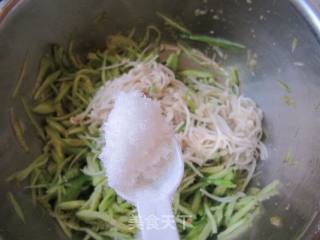 Cucumber with Enoki Mushroom recipe