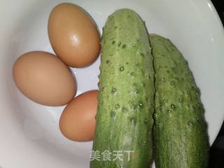 Cucumber with Egg recipe