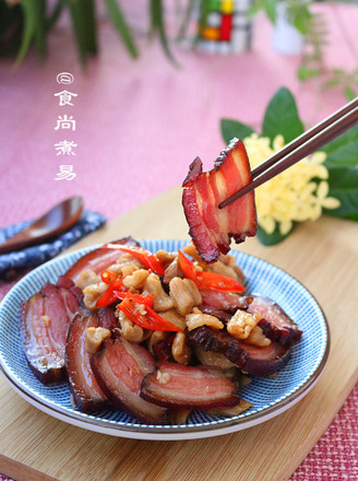 Stir-fried Dried Radish with Bacon recipe