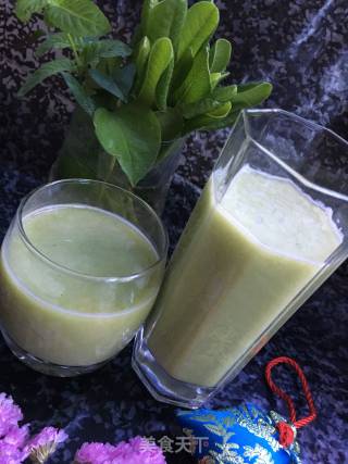 Apple Cucumber Soy Milk recipe