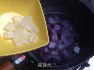Purple Huaishan Tangyuan recipe