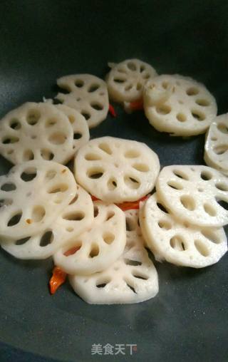 Pickled Pepper Hot and Sour Lotus Root Slices recipe