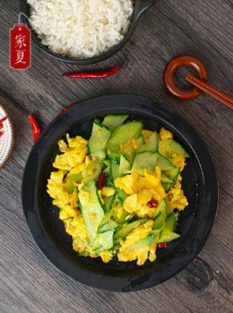 "jiaxia" Homemade Cucumber Scrambled Eggs Super Delicious, Simple and Fast