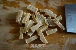 Homemade Scrambled Eggs with Dried Tofu recipe