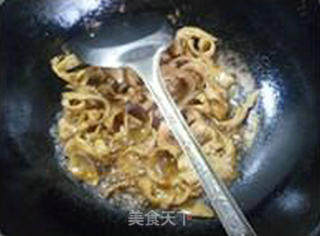 Spinach Fried Gluten recipe