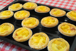 Yellow Peach Egg Tart recipe