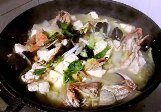 #锅菜#crab in A Pot of Fresh recipe