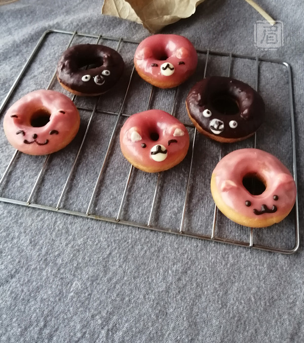 Cute Cartoon Donuts recipe