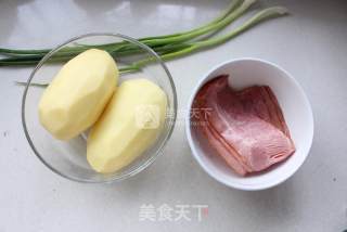 #aca烤明星大赛# The Most Local Potato Eating Method-bacon Organ Roasted Potatoes recipe