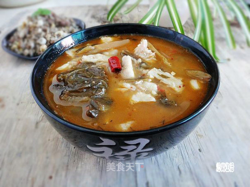 Hot and Sour Taro Soup recipe