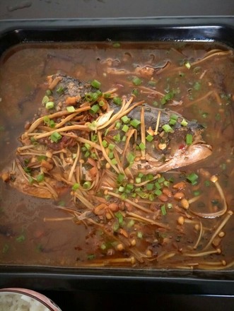 Braised Half-grilled Fish recipe